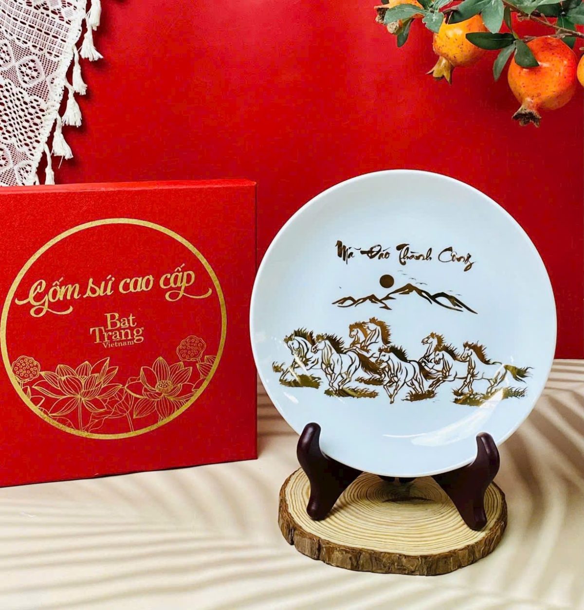 Đĩa Sứ Cao Cấp - Ảnh 5